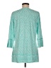 Coolibar Teal 3/4 Sleeve Blouse Size M - photo 2