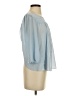 Annabelle 100% Polyester Blue 3/4 Sleeve Blouse Size S - photo 4