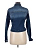 Shein Blue Denim Jacket Size 6 - photo 2