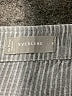 Everlane 100% Linen Checkered-gingham Gray Jumpsuit Size 8 - photo 4