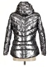 Dare 2b 100% Polyester Metallic Silver Snow Jacket Size 8 - photo 2