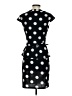 New Directions Polka Dots Black Casual Dress Size S - photo 2