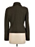 Cole Haan Tweed Green Wool Coat Size 8 - photo 2