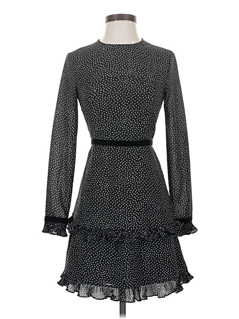 Pre-owned Lulus Casual Dress In Black