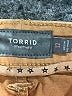 Torrid Solid Brown Khaki Shorts Size 12 Plus - photo 3