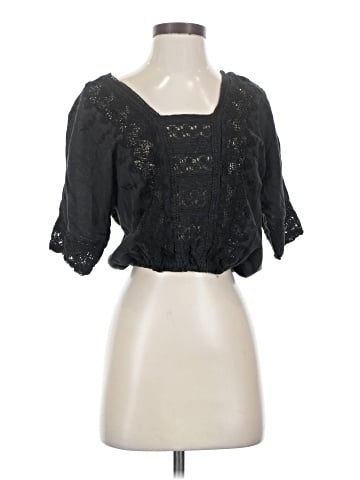Lucky Brand Short Sleeve Blouse (view 1)