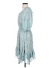 GiGio 100% Polyester Paisley Blue Casual Dress Size S - photo 5