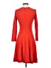 J.Crew Solid Red Casual Dress Size 2 - photo 2