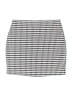 Express Houndstooth White Casual Skirt Size S - photo 2