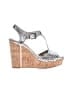 Antonio Melani Silver Wedges Size 6 1/2 - photo 1