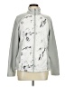 New Balance 100% Polyester Graphic Gray Track Jacket Size M - photo 1