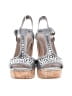 Antonio Melani Silver Wedges Size 6 1/2 - photo 2
