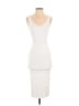 AYM 100% Polyester White Cocktail Dress Size S - photo 1