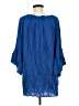 Venus 100% Rayon Blue 3/4 Sleeve Blouse One size - photo 2