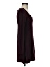 Mudd Solid Burgundy Casual Dress Size XS - photo 4