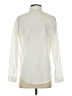Zara Ivory Long Sleeve Blouse Size S - photo 2