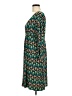 Unbranded Print Teal Casual Dress Size M (estimated) - photo 5