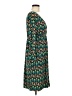 Unbranded Print Teal Casual Dress Size M (estimated) - photo 4