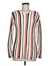 Etcetera Stripes Ivory Pullover Sweater Size M - photo 1