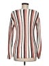 Etcetera Stripes Ivory Pullover Sweater Size M - photo 2