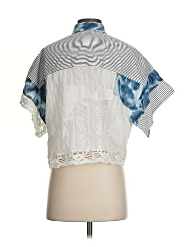 Pilcro Short Sleeve Blouse (view 2)