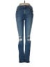 Good American Hearts Blue Jeans Size 6 - photo 1
