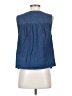 Gap Blue Sleeveless Blouse Size S (tall) - photo 2