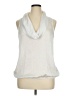 MICHAEL Michael Kors 100% Polyester Silver Sleeveless Blouse Size XL - photo 1