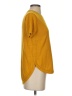 Garnet Hill 100% Linen Yellow Pullover Sweater Size XS - photo 4