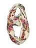 Unbranded 100% Polyester Floral Ivory Scarf One size - photo 1