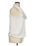 MICHAEL Michael Kors 100% Polyester Silver Sleeveless Blouse Size XL - photo 4