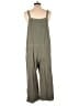 Universal Thread Solid Green Jumpsuit Size M - photo 2