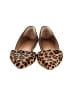 J.Crew Animal Print Brown Flats Size 7 1/2 - photo 2