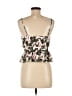 Parker 100% Polyester Ivory Sleeveless Top Size 6 - photo 2