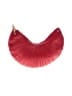 Cult Gaia 100% Leather Red Leather Clutch One size - photo 1