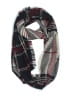 Unbranded Plaid Burgundy Scarf One size - photo 1