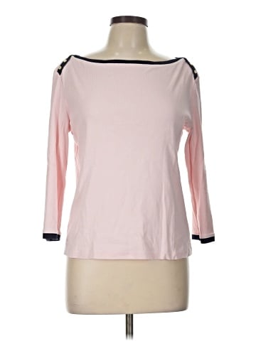 Lauren by Ralph Lauren 3/4 Sleeve T-Shirt (view 1)