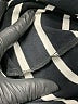 Aqua Stripes Black Casual Dress Size M - photo 8