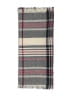 Unbranded Plaid Burgundy Scarf One size - photo 2