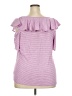 Lane Bryant Pink Short Sleeve Top Size 18 - 20 Plus - photo 2