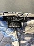 Impressions 100% Rayon Tropical Blue Romper Size M - photo 4