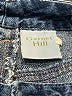 Garnet Hill Chevron-herringbone Blue Jeans Size 8 (petite) - photo 7