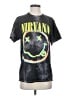 Nirvana 100% Cotton Tie-dye Black Short Sleeve T-Shirt Size S - photo 1