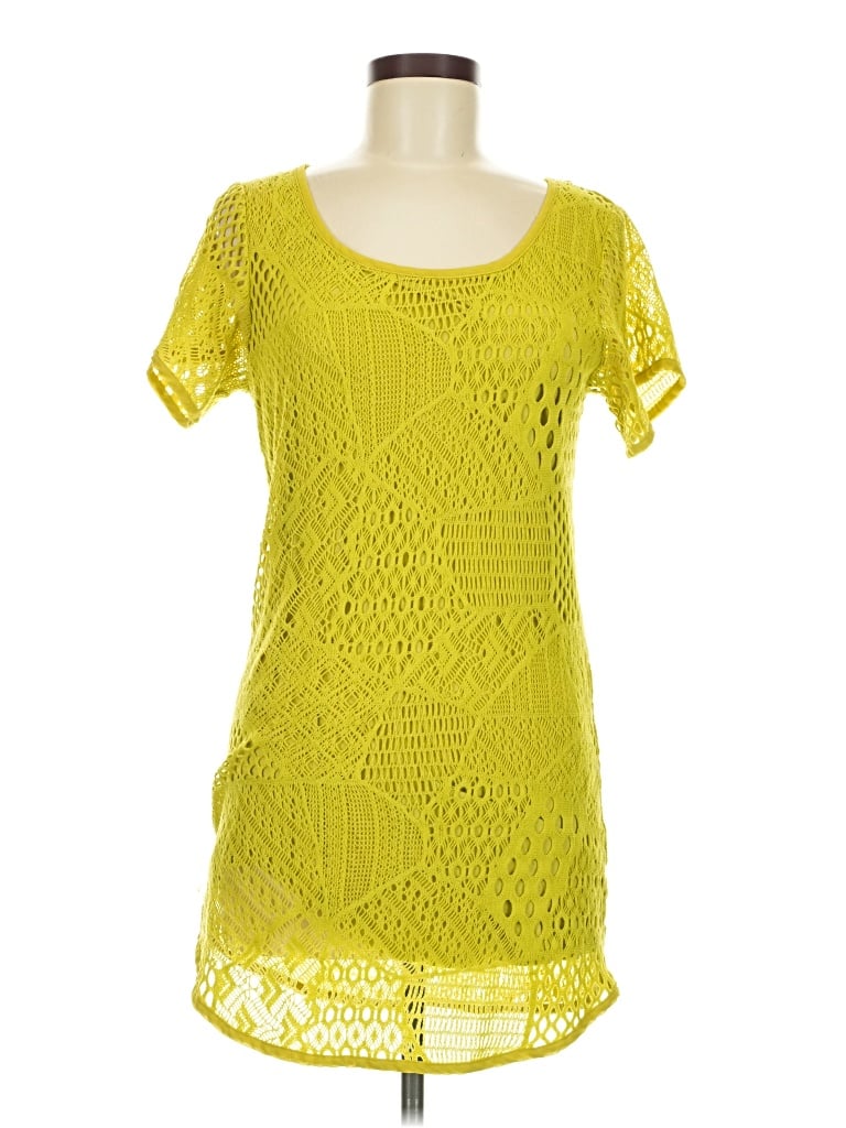 Pre-owned Ecote Casual Dress In Yellow