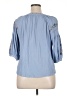 Assorted Brands 100% Polyester Blue 3/4 Sleeve Blouse Size XL - photo 2