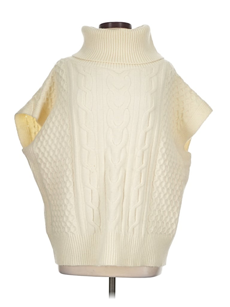 Pre-owned Callahan Sweater Vest In Ivory