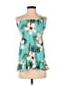 Assorted Brands Tropical Teal Sleeveless Blouse Size 2 - photo 1