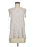 Athleta Silver Sleeveless T-Shirt Size M - photo 1