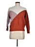 Sophie Rue Color Block Orange Pullover Sweater Size M - photo 1