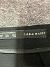 Zara Basic Solid Black Formal Skirt Size 8 - photo 4